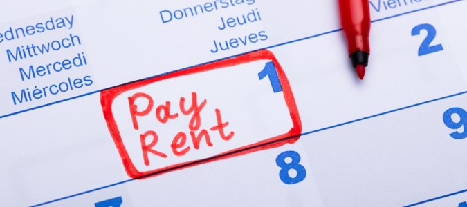 Pay Rent Note In Calendar